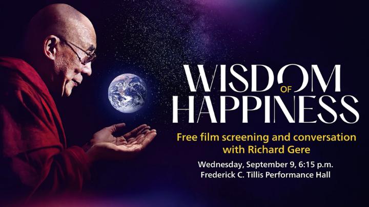 Thumbnail image for Wisdom of Happiness Screening and Discussion 9/9/26